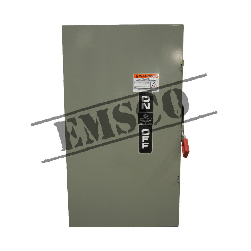 Picture of General Electric 400 Amp 600 Volt Fusible Safety Switch R&G
