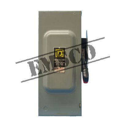 Picture of Square D 100 Amp 240 Volt Non-Fusible Safety Switch R&G