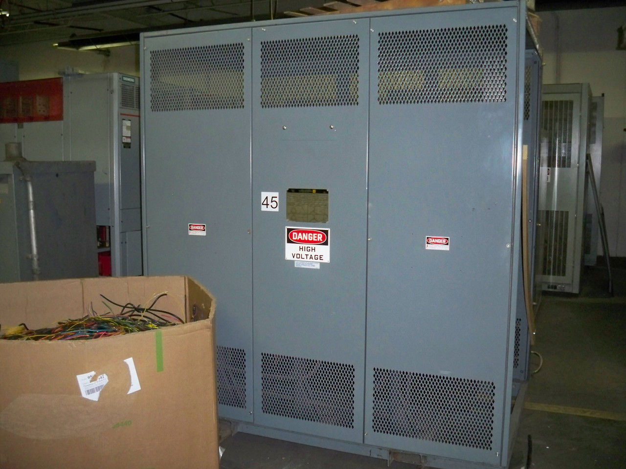 Picture of Square D/ Sorgel 1500 KVA 13800-480Y/277 Volt Medium Voltage Dry Type Transformer R&G