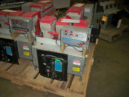 Picture of K1600S ITE Air Breaker 1600A/1600A Red MO/DO Type SS Solid State Trip LS