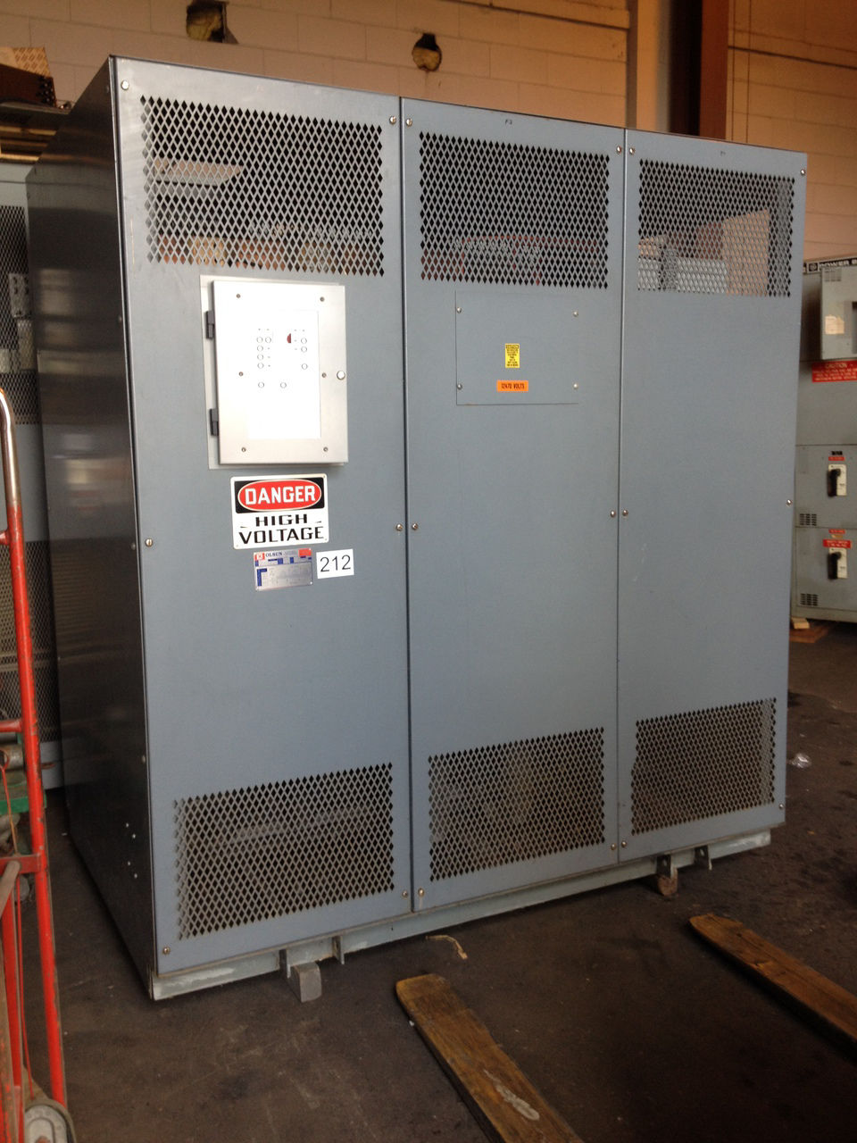 Picture of Olsun 2000 KVA 12470-480Y/277 Volt Medium Voltage Dry Type Transformer R&G