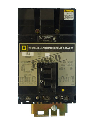 Picture of FA36015 Square D I-Line Circuit Breaker