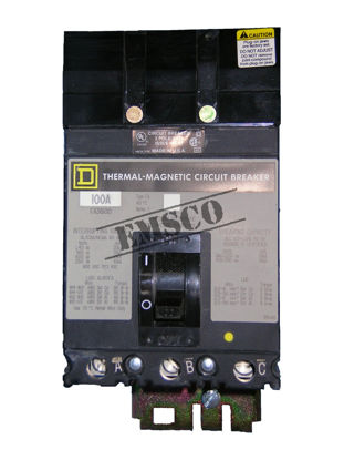 Picture of FA36100 Square D I-Line Circuit Breaker