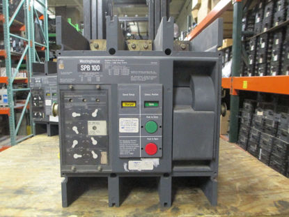 Picture of SPB100 Westinghouse Pow-R Breaker 1600 Amp 600 VAC M/O D/O