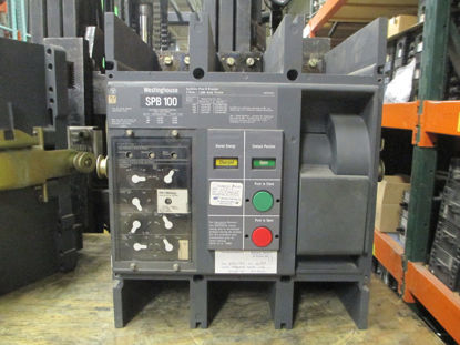 Picture of SPB100 Westinghouse Pow-R Breaker 1600 Amp 600 VAC M/O D/O