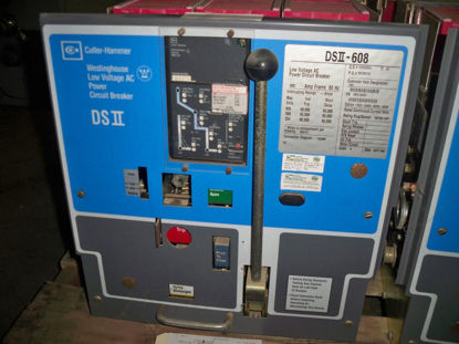 Picture of DSII-608 CH-W-Hse 800A Frame 600A Rating Plug RMS510 MO/DO Air Breaker LSIG