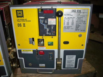 Picture of DSII-616 Square D 1600A Frame 1600A Rating Plug  635V MO/DO Air Breaker LS