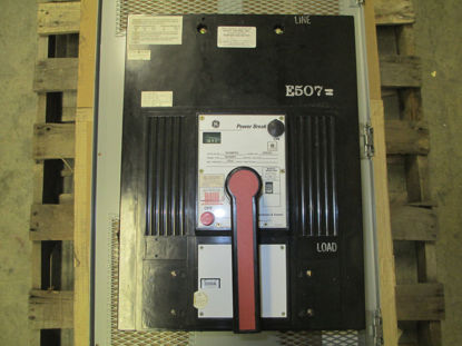 Picture of THPMMF76 GE Power Break Breaker 2500 Amp 600 VAC M/O