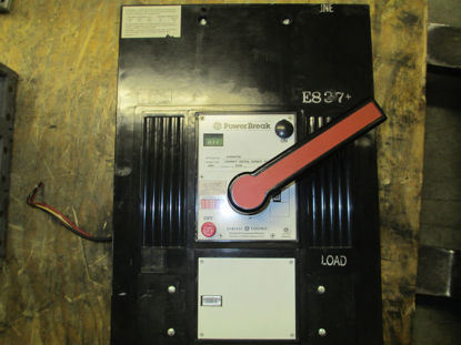 Picture of THPMMF76 GE Power Break Breaker 2500 Amp 600 VAC W/Aux. W/Shunt M/O