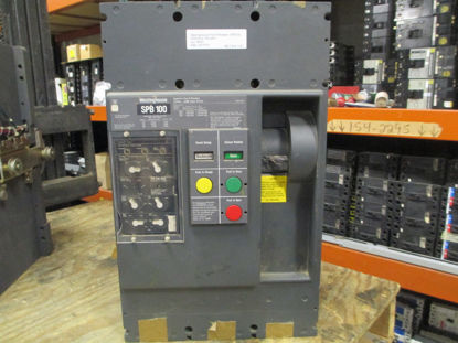 Picture of SPB100 Westinghouse Pow-R Breaker 2500 Amp 600 Volt AC E/O