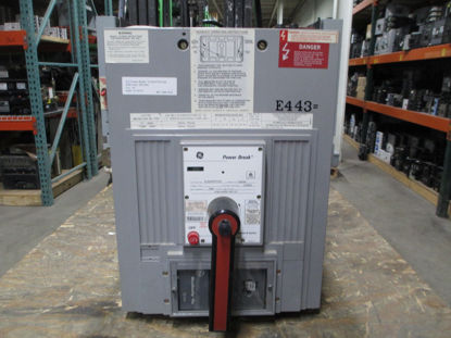 Picture of TC4040TTE1CR GE Power Break Breaker 4000 Amp 600 VAC E/O D/O