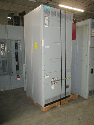 Picture of Siemens FC-style 1200 Amp 480Y/277 Volt 3 Phase 4 Wire QA-1233-CBC Main Fusible panel w/ GFI R&G