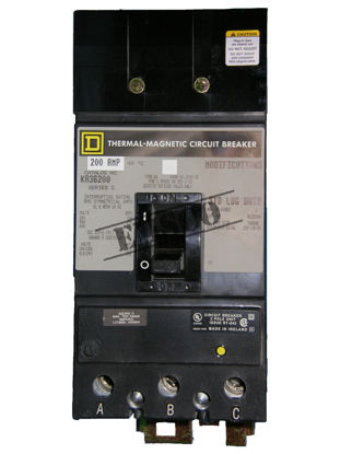 Picture of KA36200 Square D I-Line Circuit Breaker