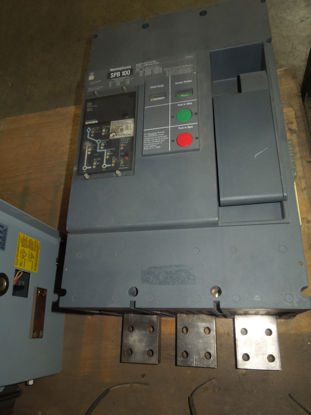 Picture of SPB100 Westinghouse Pow-R Breaker 3000A 3P 600 VAC M/O F/M