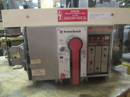 Picture of TPVVF3608 GE Power Break Breaker 800 Amp 600 VAC M/O D/O