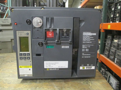 Picture of Square D Masterpact NW20L1 Circuit Breaker 2000 Amp 600 VAC M/O D/O Tested