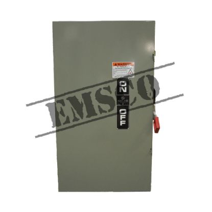 Picture of GE 400 Amp 600 Volt Non-Fusible Safety Switch R&G