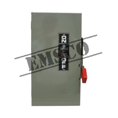Picture of GE 60 Amp 240 Volt Non-Fusible Safety Switch R&G