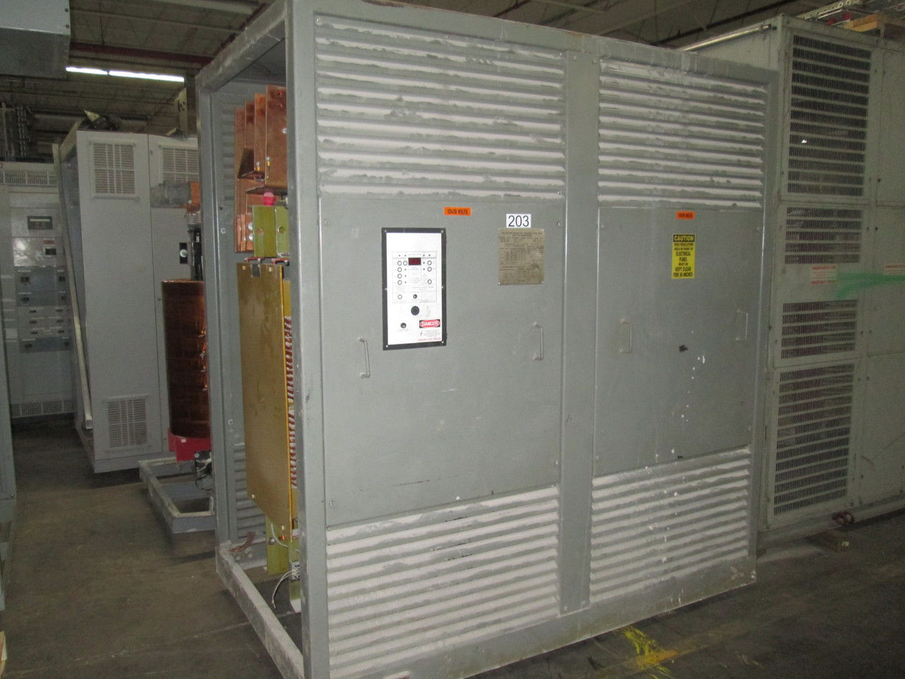 Picture of The Electric Service Co. 2000/2666 KVA 12470-480Y/277 Volt Medium Voltage Dry Type Transformer R&G