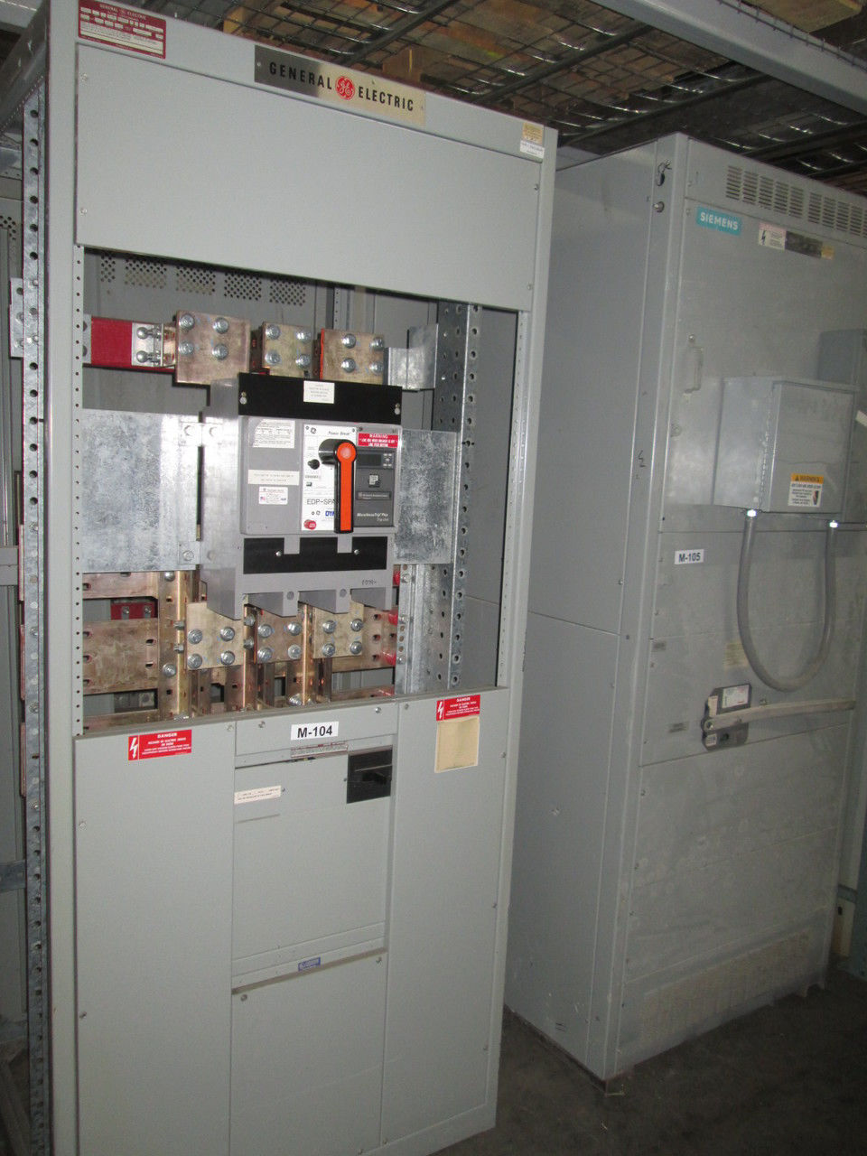 Picture of General Electric AV-Line Switchboard TP1616SS | 1600 Amp Main Breaker | 480Y/277V 3-Phase 4-Wire | NEMA 1 R&G