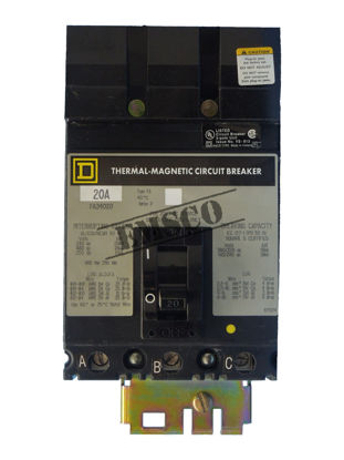 Picture of FA34020 Square D I-Line Circuit Breaker