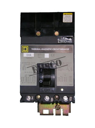 Picture of FA34100 Square D I-Line Circuit Breaker