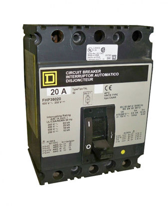 Picture of FAL32015 Square D Circuit Breaker