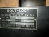 Picture of Barkelew Electric Bolt-Loc Pressure Contact Switch XD-8433-6 | 800 Amp 600 Volt | Black Back Plate
