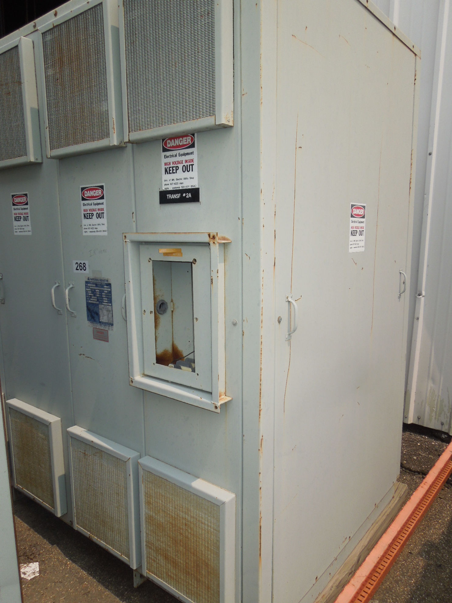 Picture of National Industri 750/1000 KVA 13800-480V Medium Voltage Dry Type Transformer R&G