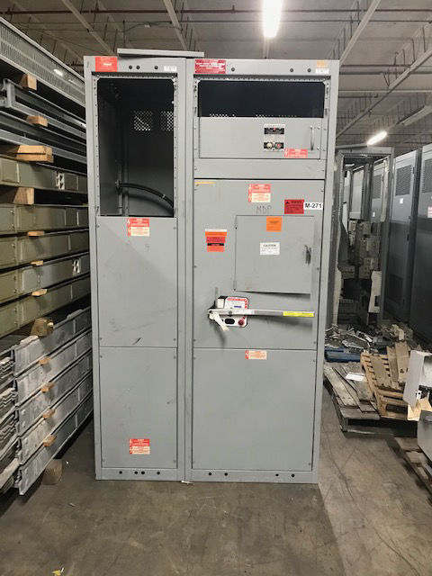 Picture of General Electric AV-Line Switchboard CBC-2033-B | 2000 Amp Main Fusible | 480Y/277V 3-Phase 4-Wire | NEMA 1 R&G