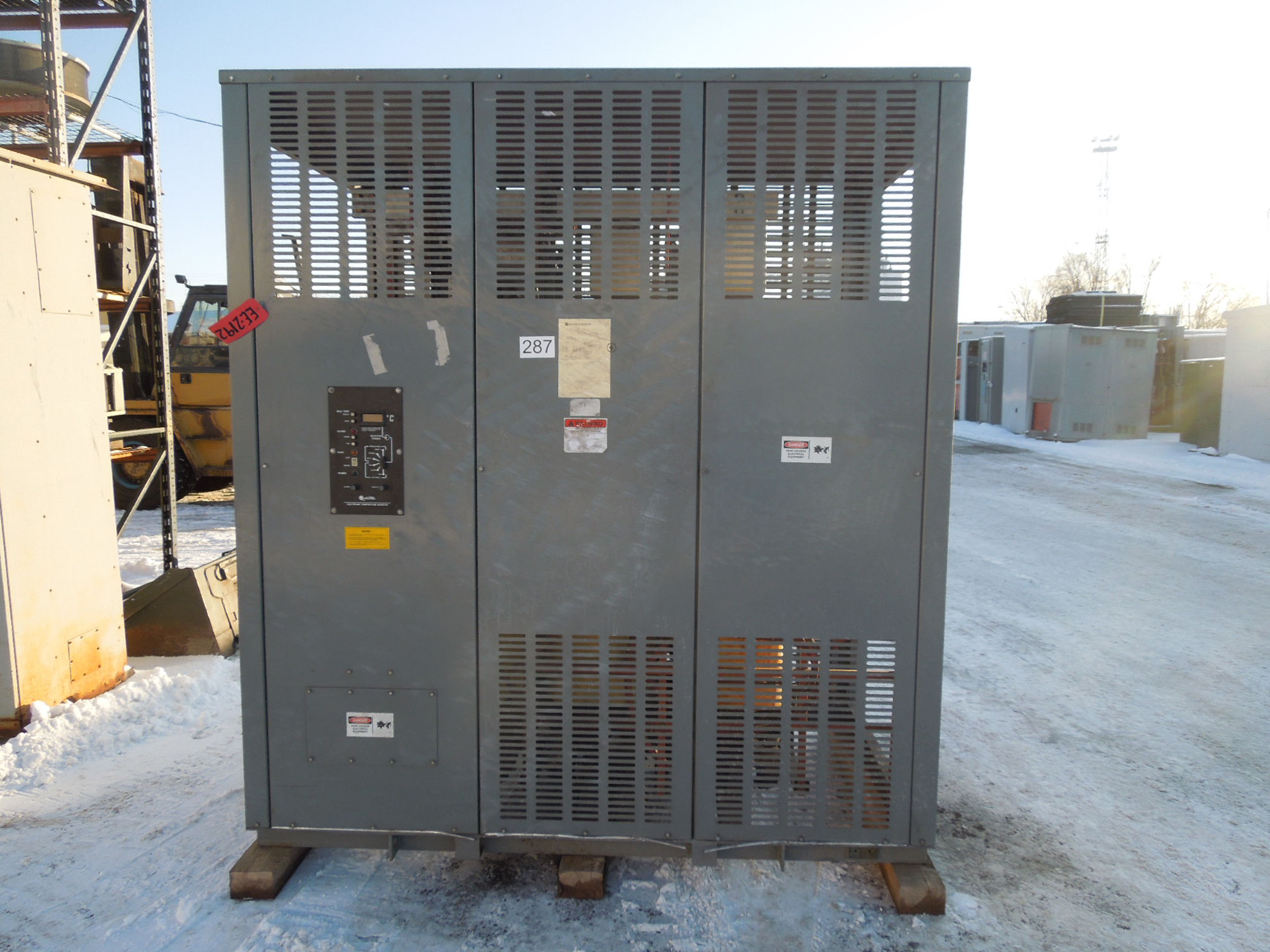 Picture of Square D/ Sorgel 2000/2667 KVA 8320-480Y/277 Volt Power-Dry Insulated Medium Voltage Dry Type Transformer R&G