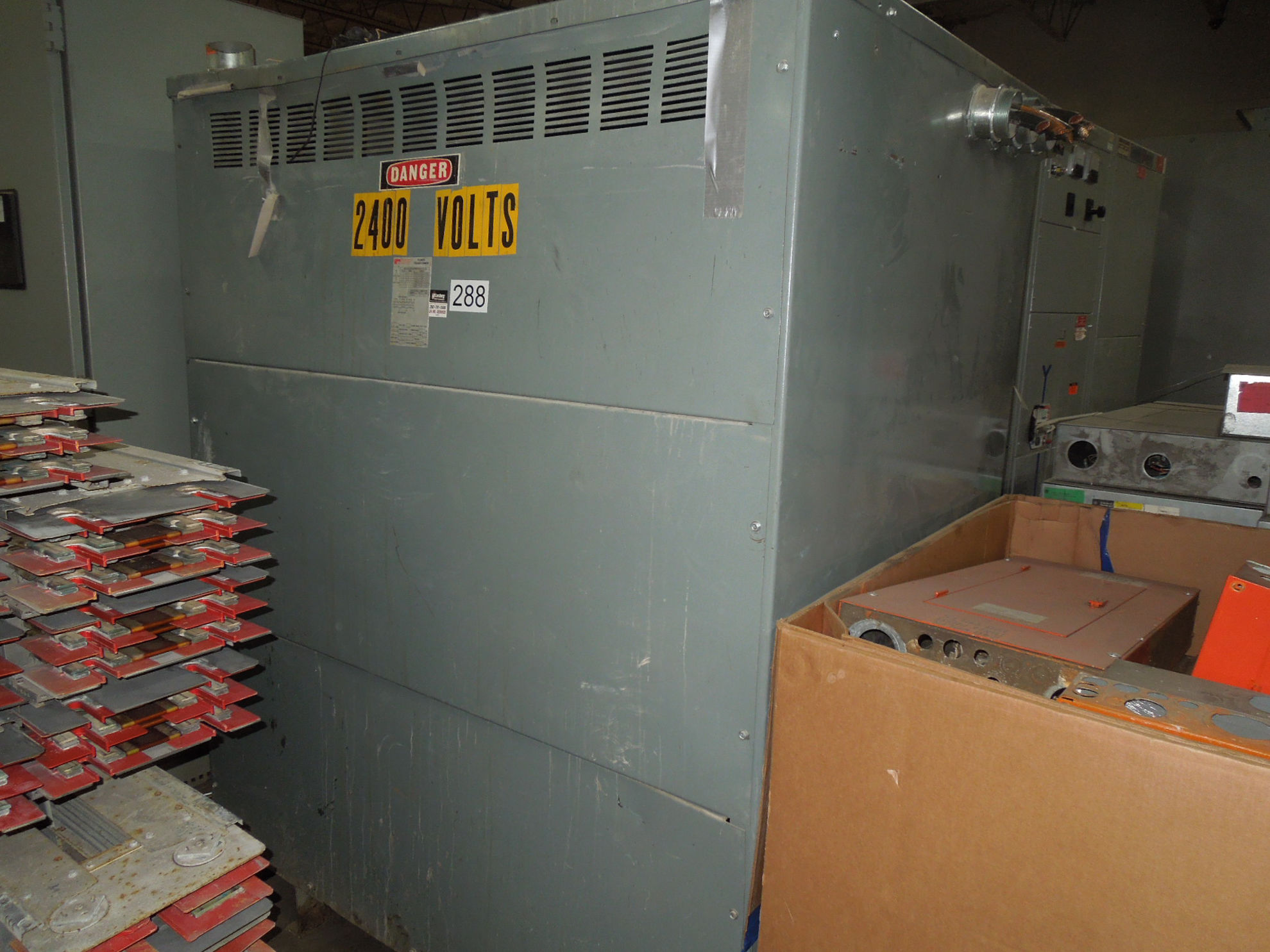 Picture of Accurate 1000 KVA 2400-480 Volt Medium Voltage Dry Type Transformer R&G