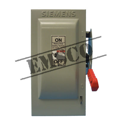Picture of ITE/Siemens 30 Amp 600 Volt Fusible Safety Switch R&G