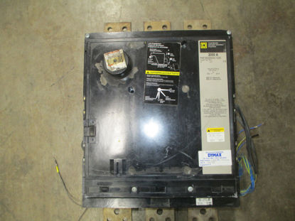 Picture of PAF362000DC1226  Square D "DC" Breaker 2000 Amp 500 VDC M/O F/M