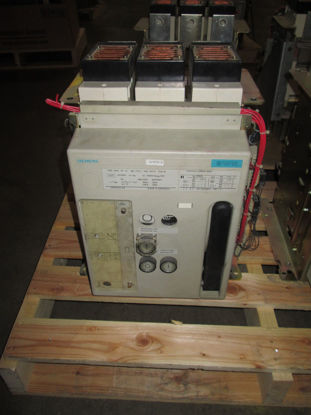 Picture of Siemens 3WN Power Circuit Breaker 1250 Amp 690 VAC E/O STA