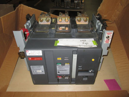 Picture of SHD16B216 GE Power Break II Breaker 1600 Amp 600 VAC EO/DO Surplus