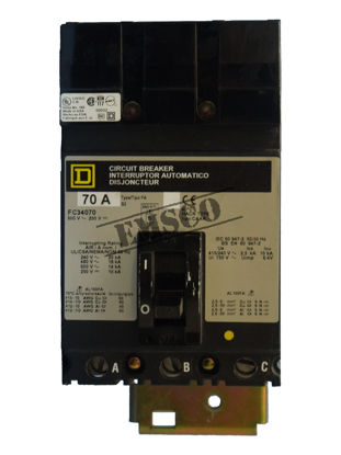 Picture of FC34070 Square D I-Line Circuit Breaker