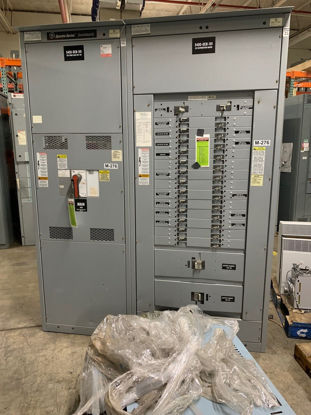 Picture of GE Switchboard Main Breaker Panel 800A 2W 125V DC NEMA 1 R&G