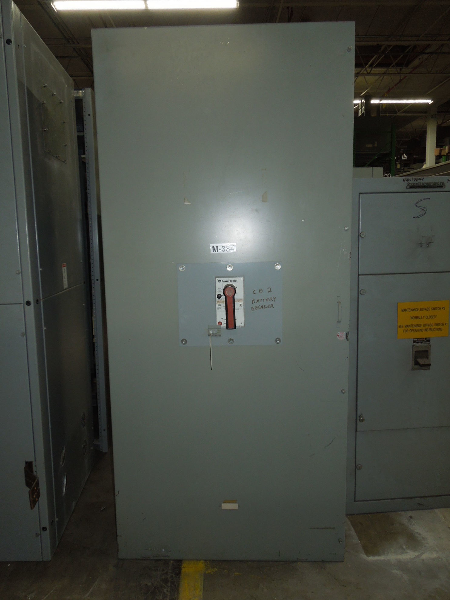 Picture of General Electric Power Break Switchboard TPMM5616 | 1600 Amp Main Breaker | 480Y/277V NEMA 1 R&G