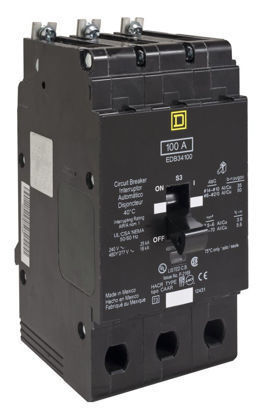 Picture of EJB34100 Square D Circuit Breaker