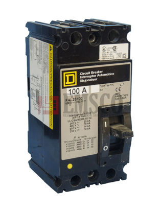 Picture of FAL26015 Square D Circuit Breaker