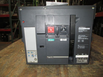 Picture of Schneider Electric MasterPact NW 30 H Breaker 3000 Amp 600 VAC LSI M/O D/O