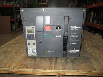 Picture of Square D MasterPact Breaker NW 25 H 2500 Amp 600 VAC LSIG MO/DO