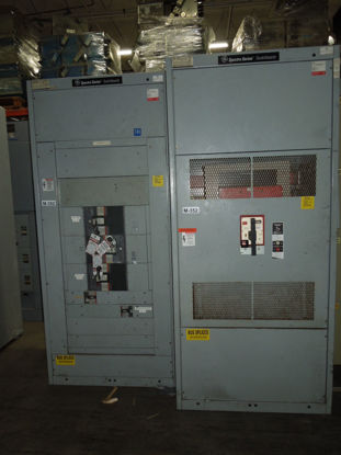 Picture of GE Spectra Series Switchboard 3000 Amp 480Y/277 Volt Fusible Main W/GF Nema 1 R&G