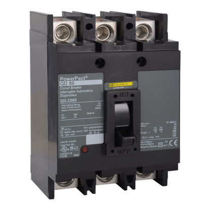 Picture of QDL32080 Square D Circuit Breaker