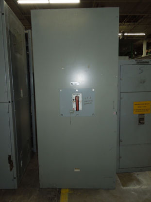 Picture of GE Switchboard PowerBreak TPMM5616 Breaker 1600 Amp 480Y/277 Volt AC 250 Volt DC NEMA 1 R&G