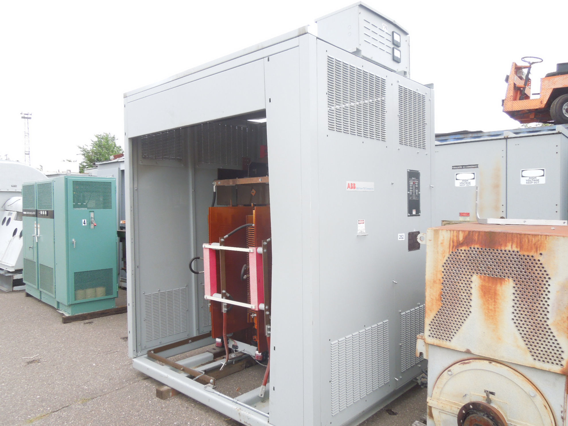 Picture of ABB 1500/2000 KVA 12470-480Y/277 Volt Medium Voltage Dry Type Transformer R&G