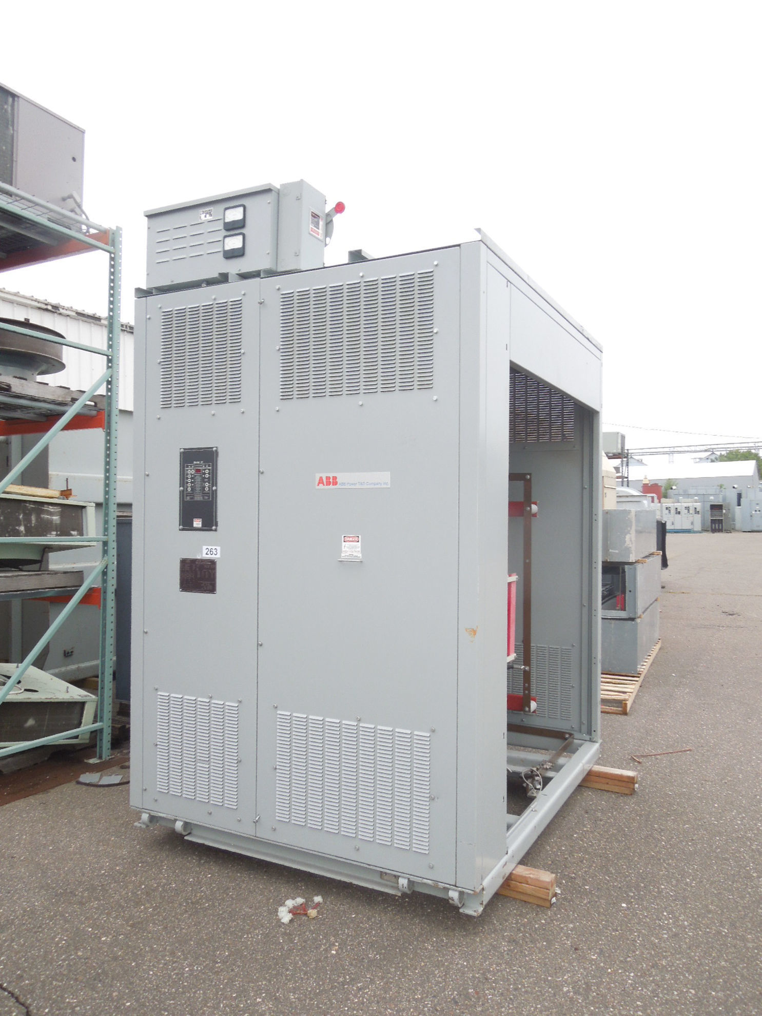 Picture of ABB 1500/2000 KVA 12470-480Y/277 Volt Medium Voltage Dry Type Transformer R&G