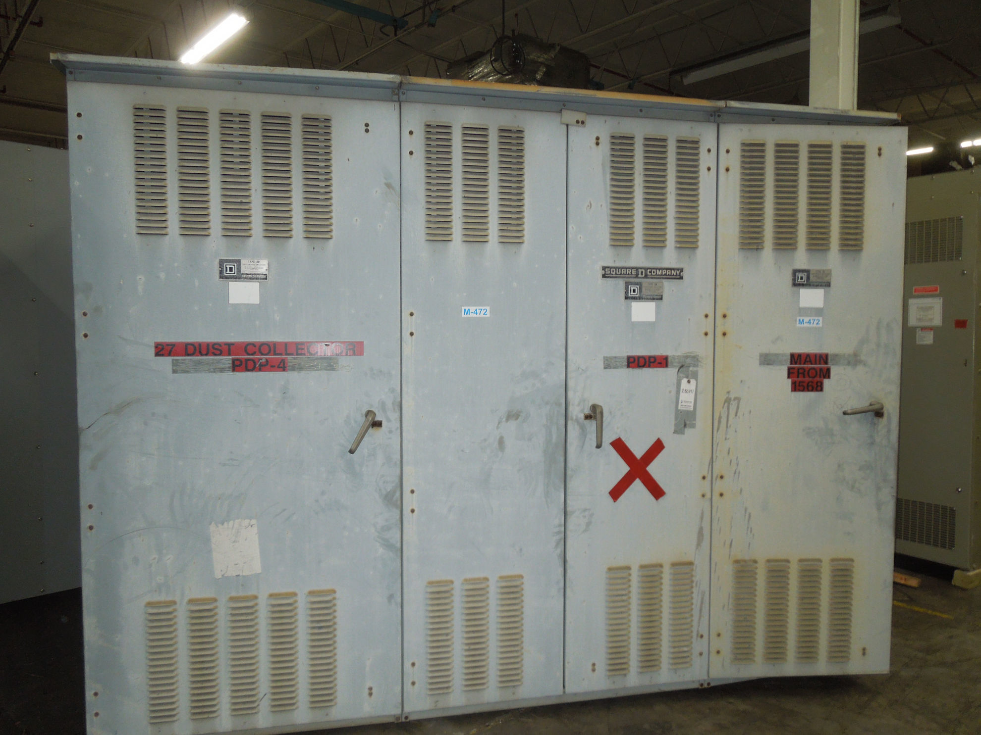 Picture of Square D Power Style Switchboard BP03620I Fusible 2000 Amp 480 Volt AC NEMA 3R R&G