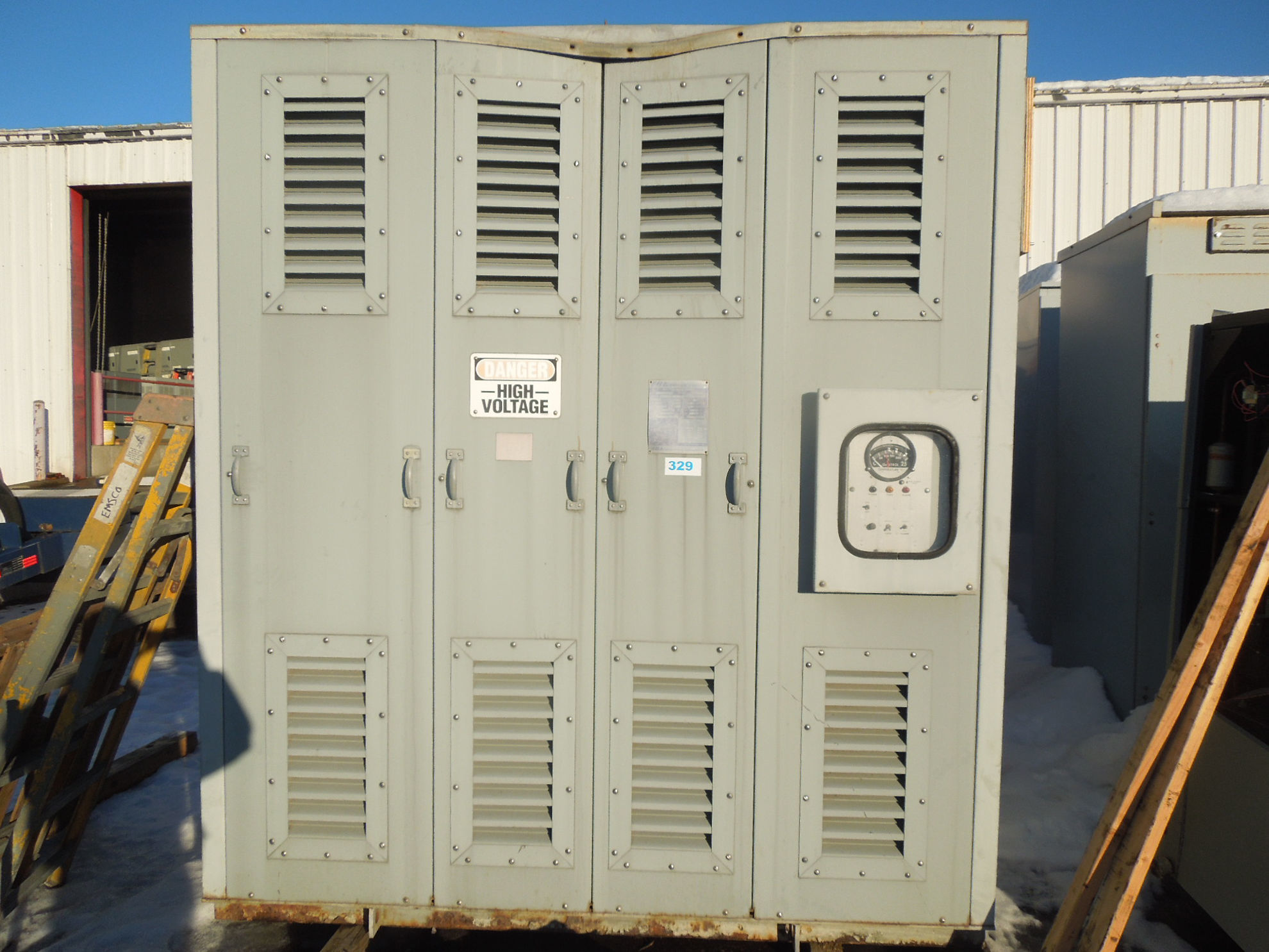 Picture of EB National Industri 2500/3333 KVA 4160-480GRDY/277 Volt NEMA 3R Medium Voltage Dry Type Transformer R&G